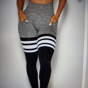 Scrunch Thigh-High Leggins